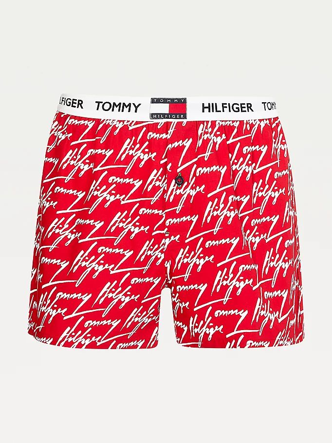 Tommy Hilfiger Star Print Woven Boxers Undertøy Herre Gull | KRZHAW-659