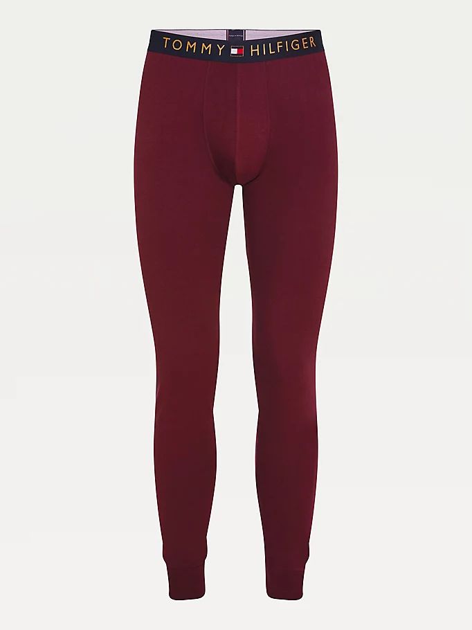 Tommy Hilfiger Stretch Bomull Long Johns Undertøy Herre Rød | RBUHNF-869