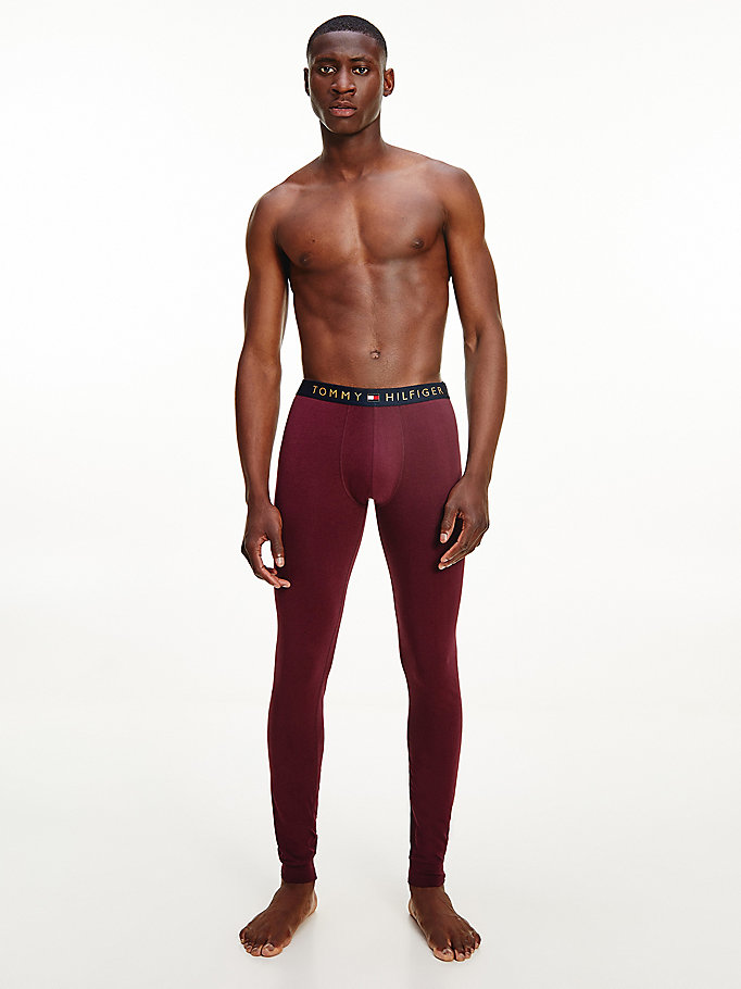 Tommy Hilfiger Stretch Bomull Long Johns Undertøy Herre Rød | RBUHNF-869