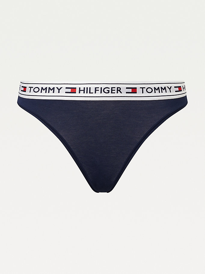 Tommy Hilfiger Stretch Bomull Zilian Dameundertøy Dame Blå | AMJXBP-894