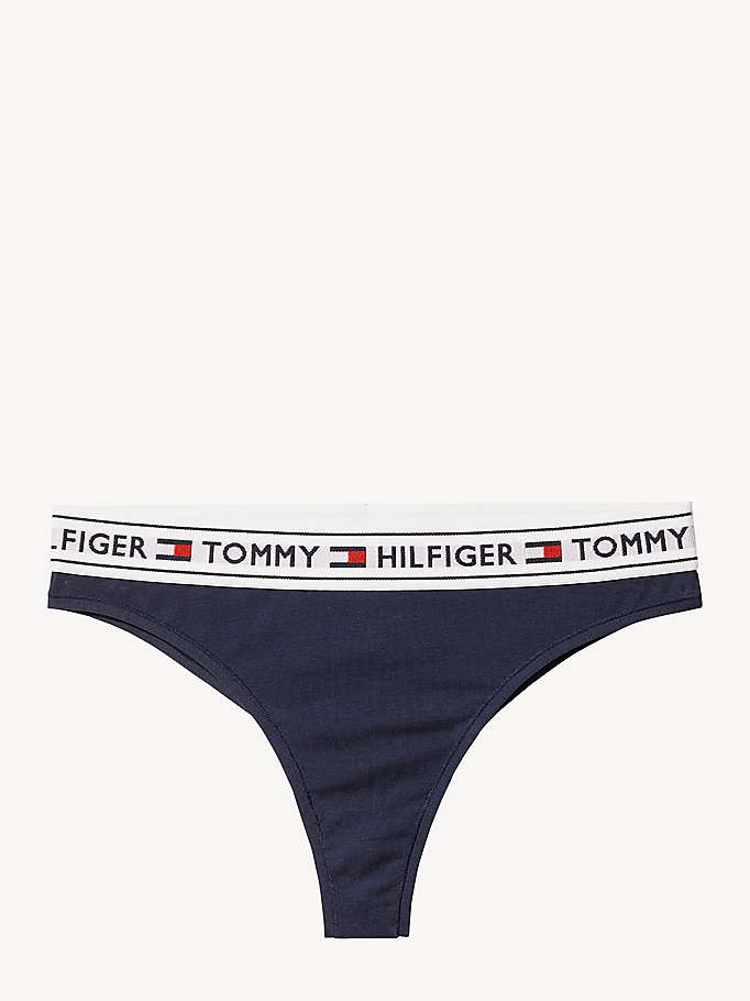 Tommy Hilfiger Stretch Bomull Zilian Dameundertøy Dame Blå | AMJXBP-894