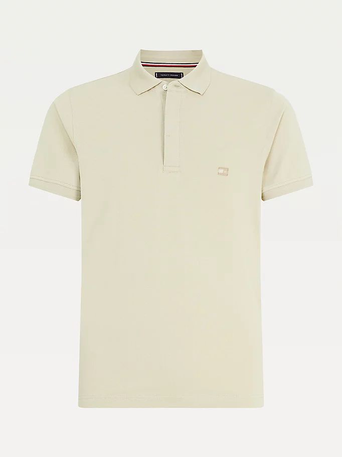 Tommy Hilfiger Stretch Organic Bomull Slim Fit Polo T Skjorte Herre Khaki | WECDOA-582