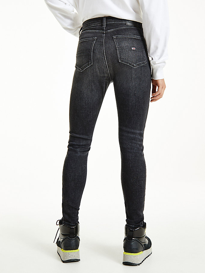 Tommy Hilfiger Sylvia High Rise Super Skinny Jeans Dame Blå | BIAHND-735