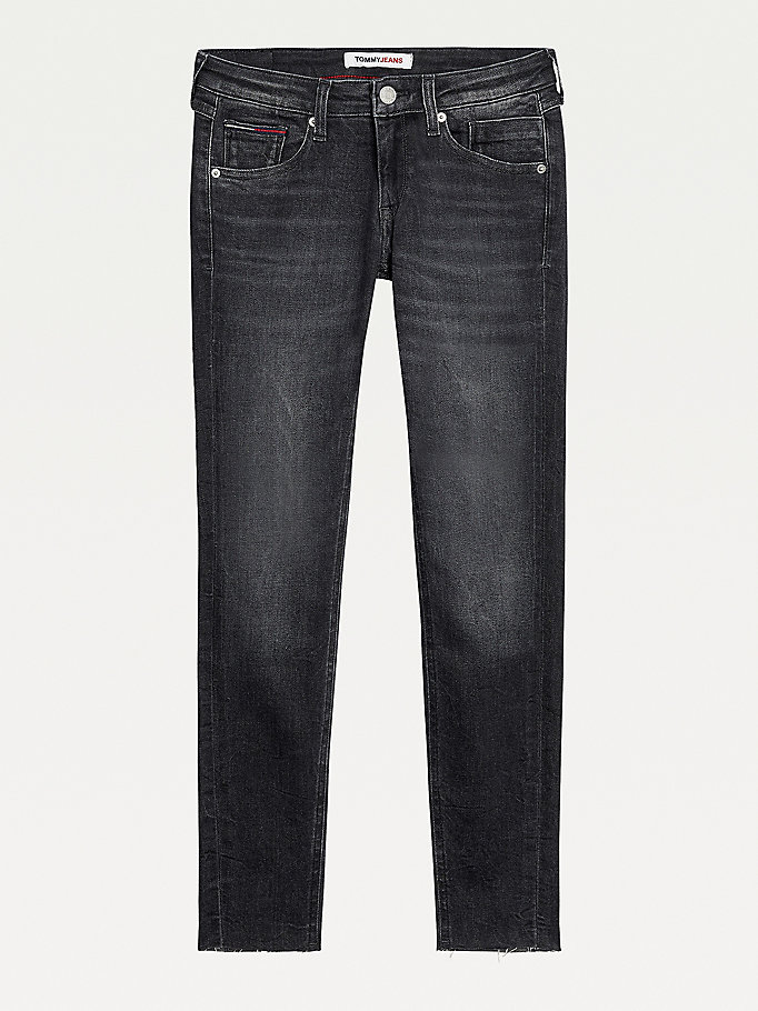 Tommy Hilfiger Sylvia High Rise Super Skinny Jeans Dame Blå | BIAHND-735