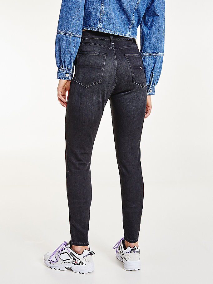 Tommy Hilfiger Sylvia High Rise Super Skinny Jeans Dame Blå | OBFJCN-124