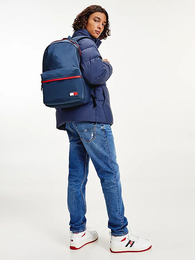 Tommy Hilfiger Tech Urban Dome Ryggsekk Herre Blå | LGOCNR-782