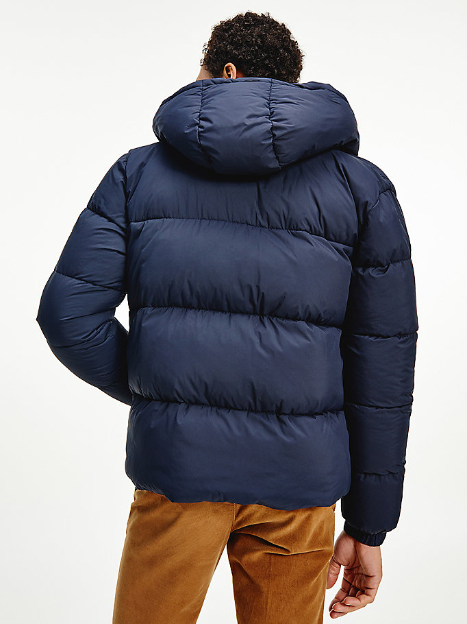 Tommy Hilfiger Th Warm High Loft Filled Jakke Herre Blå | ZWHXFN-746