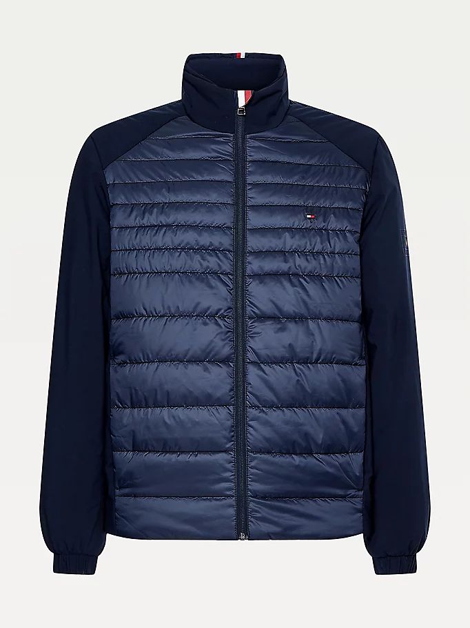 Tommy Hilfiger Th Warm Tech Padded Front Jakke Herre Blå | CJPYMO-167