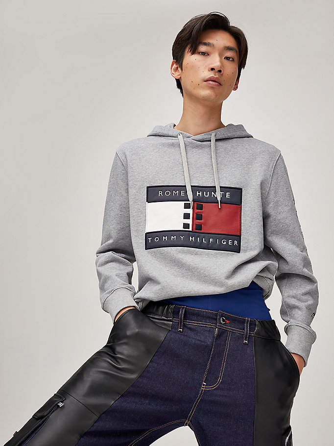 Tommy Hilfiger Tommyxromeo Dual-Gender Hettegensere Herre Grå | KAVWCX-713