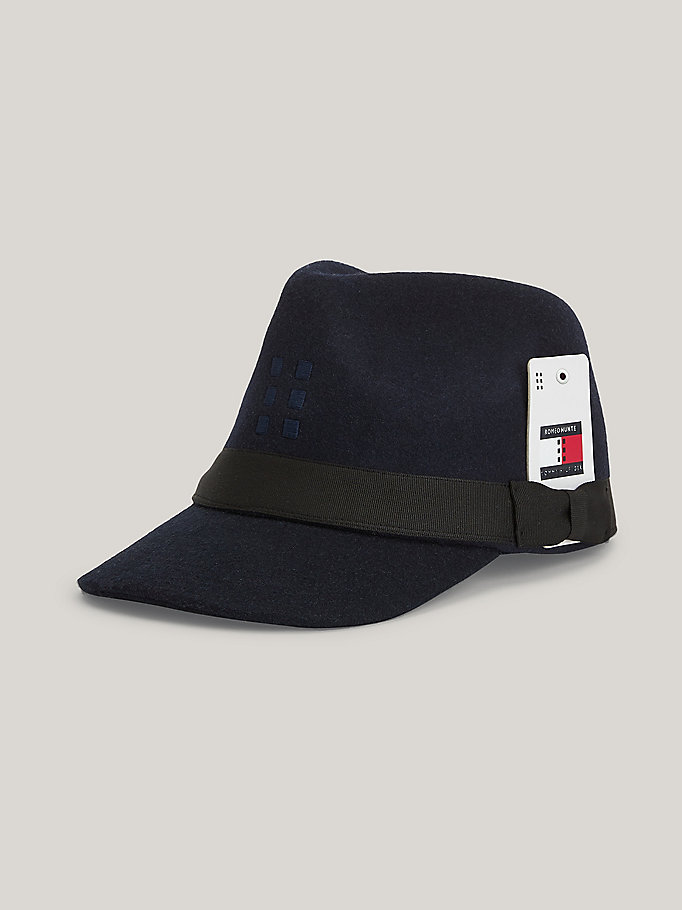 Tommy Hilfiger Tommyxromeo Dual-Gender Hybrid Wool Hatt Herre Blå | QEWIFT-642