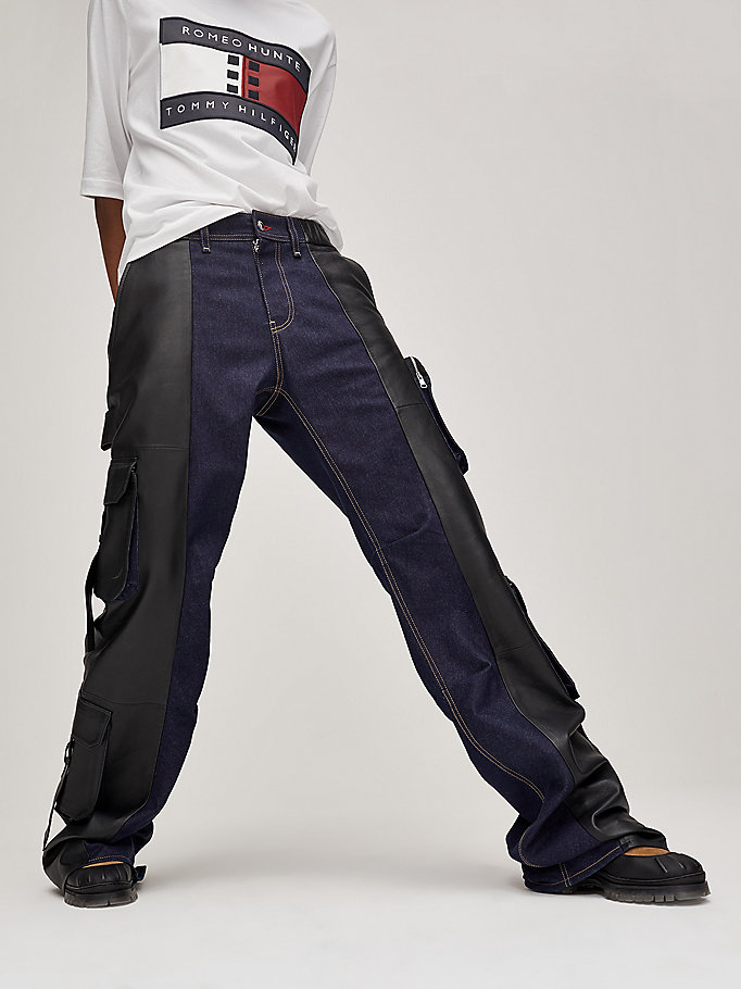 Tommy Hilfiger Tommyxromeo Dual Joggers Dame Blå | ZMGAEL-056