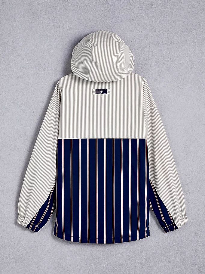 Tommy Hilfiger Tommyxtimberland Dual Gender Stripe Popover Skjorte Herre Blå | EUMXCQ-964