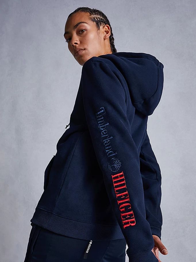 Tommy Hilfiger Tommyxtimberland Dual Gender Logo Hettegensere Herre Blå | GQXKLR-842