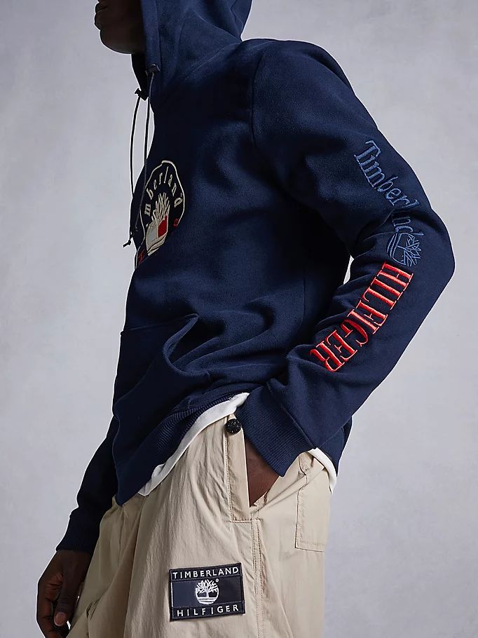 Tommy Hilfiger Tommyxtimberland Dual Gender Logo Hettegensere Herre Blå | GQXKLR-842