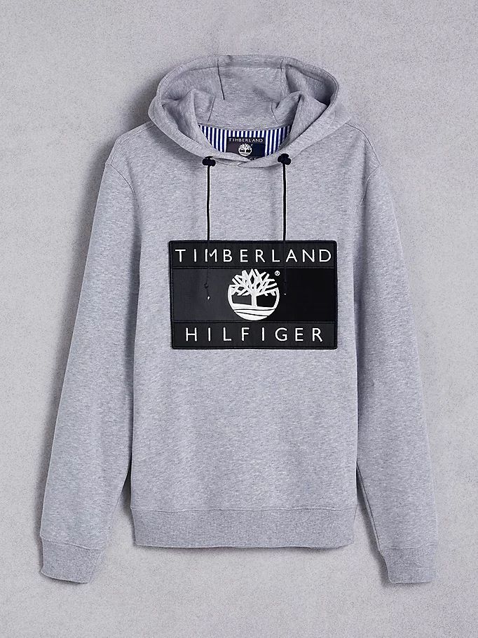 Tommy Hilfiger Tommyxtimberland Dual Gender Logo Hettegensere Herre Grå | HMSDFL-450