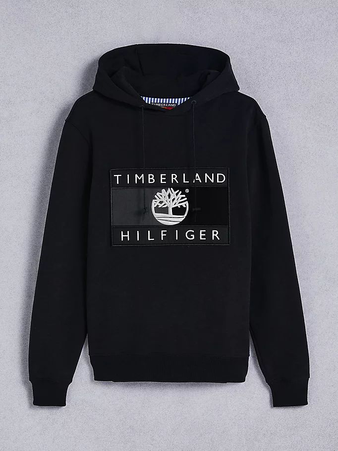 Tommy Hilfiger Tommyxtimberland Dual Gender Logo Hettegensere Herre Svarte | JTPOHN-129