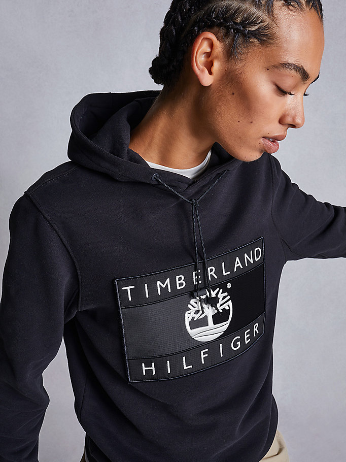 Tommy Hilfiger Tommyxtimberland Dual Gender Logo Hettegensere Herre Svarte | YPIOSL-841