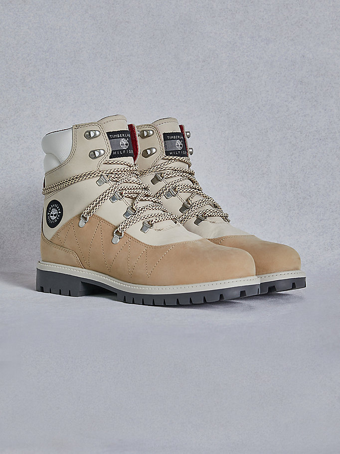 Tommy Hilfiger Tommyxtimberland Vanntette Fjell Snørestøvletter Herre Beige | RGKVOJ-163