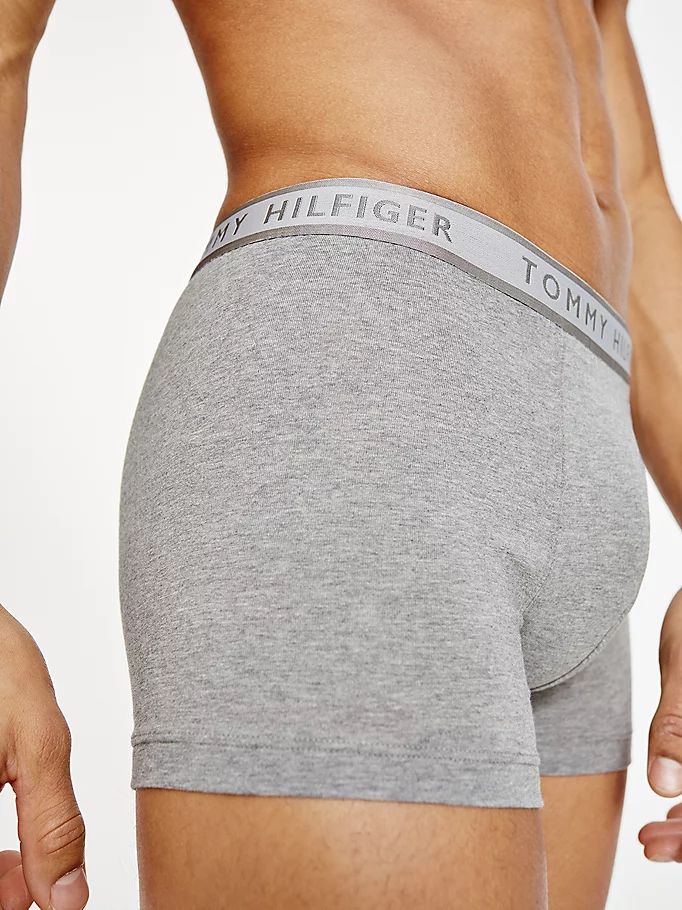 Tommy Hilfiger Tonal Logo Seacell™ Trunks Undertøy Herre Grå | YKJNWX-967