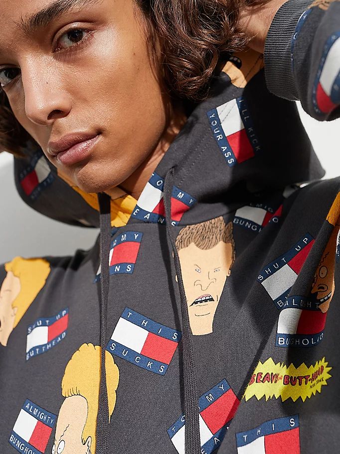 Tommy Hilfiger X Beavis And Butt-Head Hettegensere Herre Svarte | AFXWOB-790