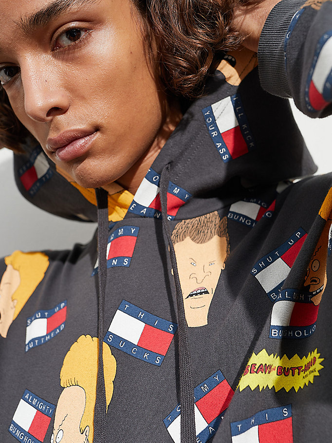 Tommy Hilfiger X Beavis And Butt-Head Hettegensere Herre Svarte | GZQOIB-217