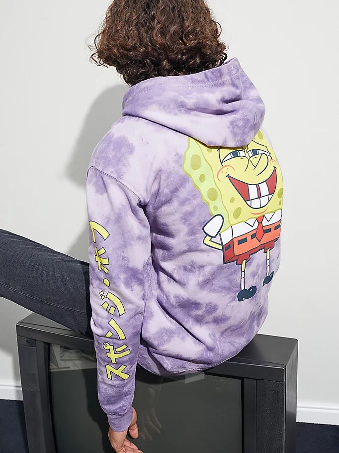 Tommy Hilfiger X Spongebob Squarepants Hettegensere Herre Lilla | EYDFWH-250