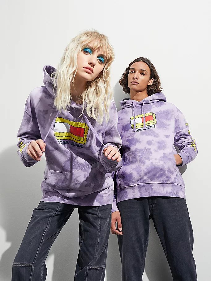 Tommy Hilfiger X Spongebob Squarepants Hettegensere Herre Lilla | EYDFWH-250