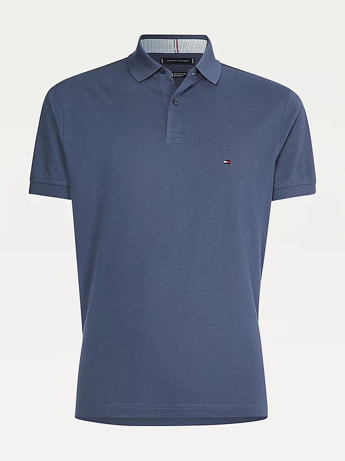 Tommy Hilfiger 1985 Organic Bomull Regular Fit Polo T Skjorte Herre Blå | RENITU-517