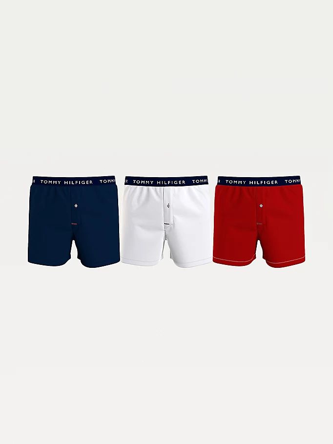 Tommy Hilfiger 3-Pack Essential Recycled Bomull Bokser Undertøy Herre Svarte | IFLJKP-207