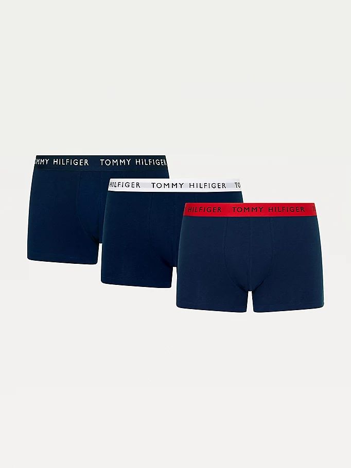 Tommy Hilfiger 3-Pack Essential Trunks Undertøy Herre Svarte | OXZATV-245