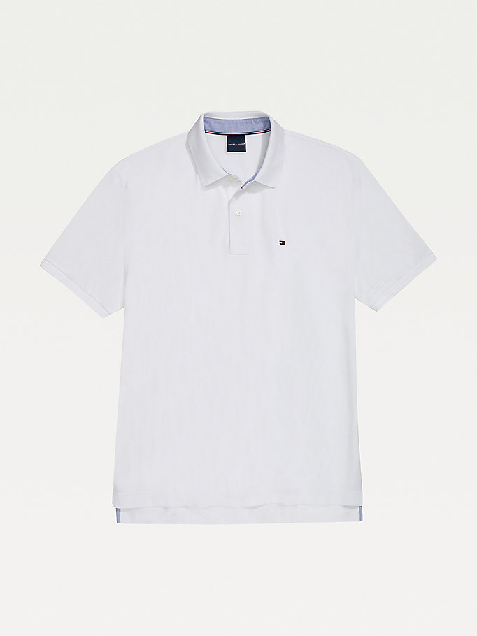 Tommy Hilfiger Adaptive Regular Fit Ivy Polo T Skjorte Herre Hvite | RVTGFO-620