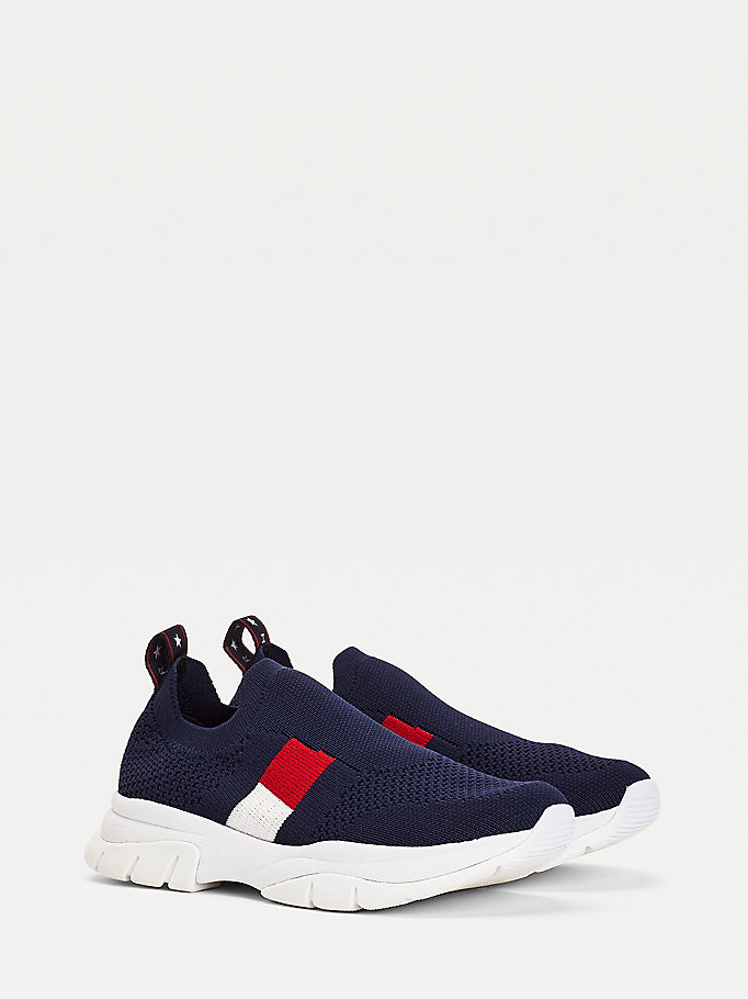 Tommy Hilfiger Chunky Slip-On Joggesko Jente Svarte | BTZNRM-480