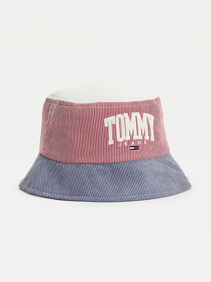 Tommy Hilfiger College Bucket Hatt Herre Rosa | RWBUSZ-742