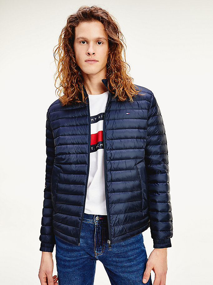 Tommy Hilfiger Core Packable Down Jakke Herre Blå | NVOCYX-172