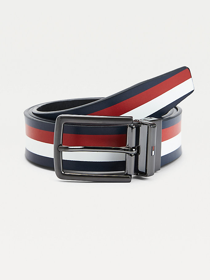 Tommy Hilfiger Denton Reversible Adjustable 3.5cm Belte Herre Svarte | URIEAN-693