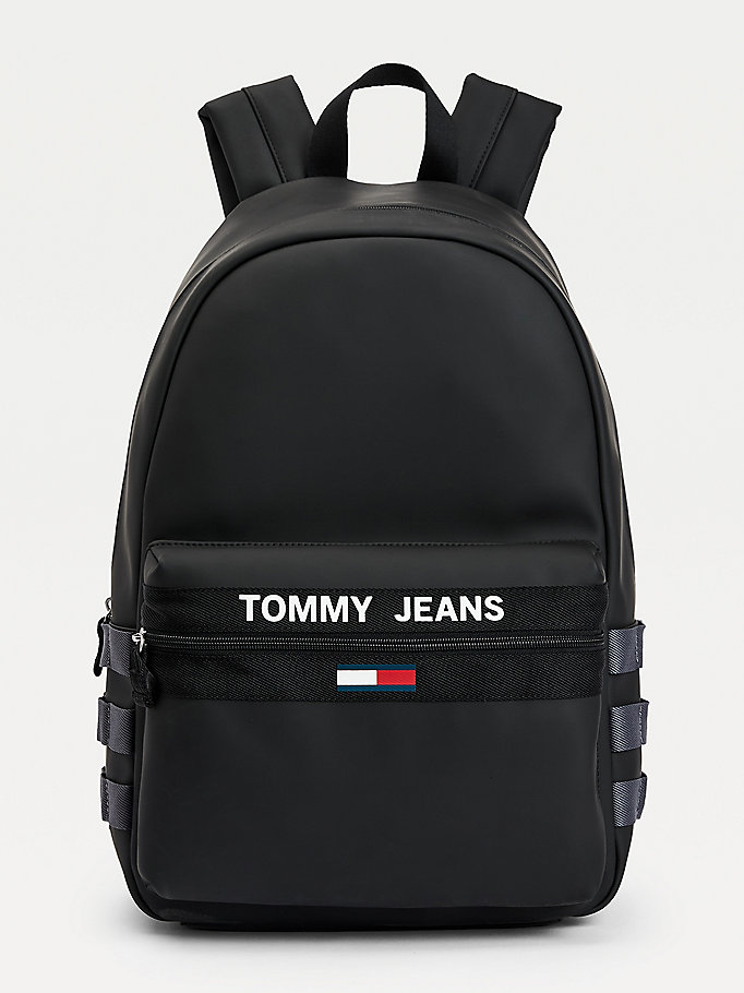 Tommy Hilfiger Essential Webbing Ryggsekk Herre Svarte | YZVNLT-219