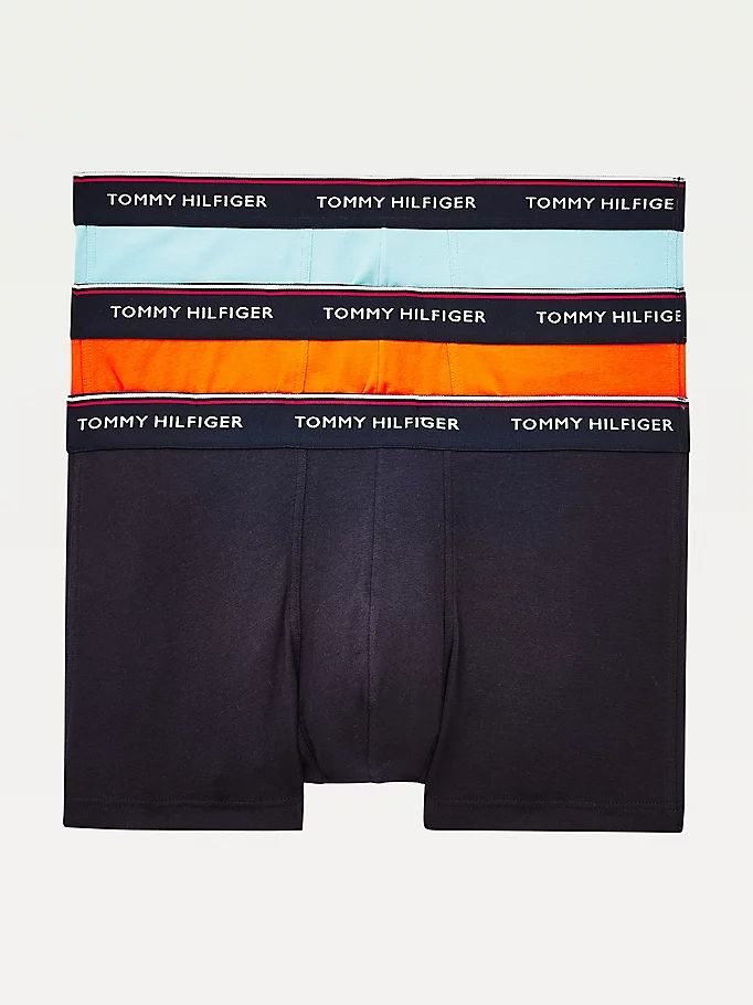 Tommy Hilfiger Exclusive 3-Pack Organic Bomull Trunks Undertøy Herre Beige | EIZUXM-807