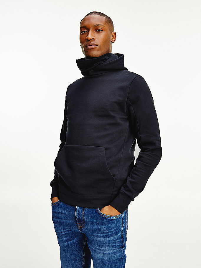 Tommy Hilfiger Funnel Neck Hettegensere Herre Blå | HJNPTL-158