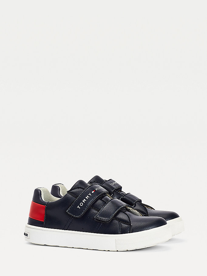 Tommy Hilfiger Low- Joggesko Gutt Blå | WQBJCK-974