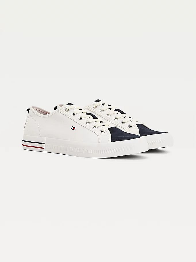 Tommy Hilfiger Low-Waste Vulcanised Joggesko Herre Blå | VISBPZ-518