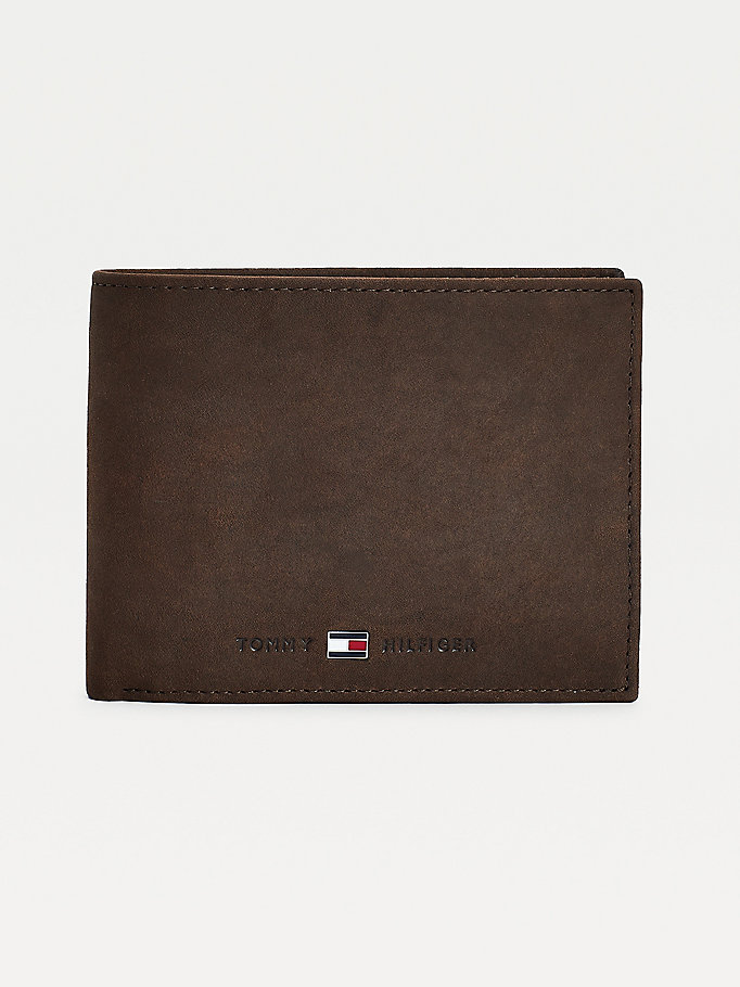 Tommy Hilfiger Lær Credit Card Lommebok Herre Brune | MQTKVA-743