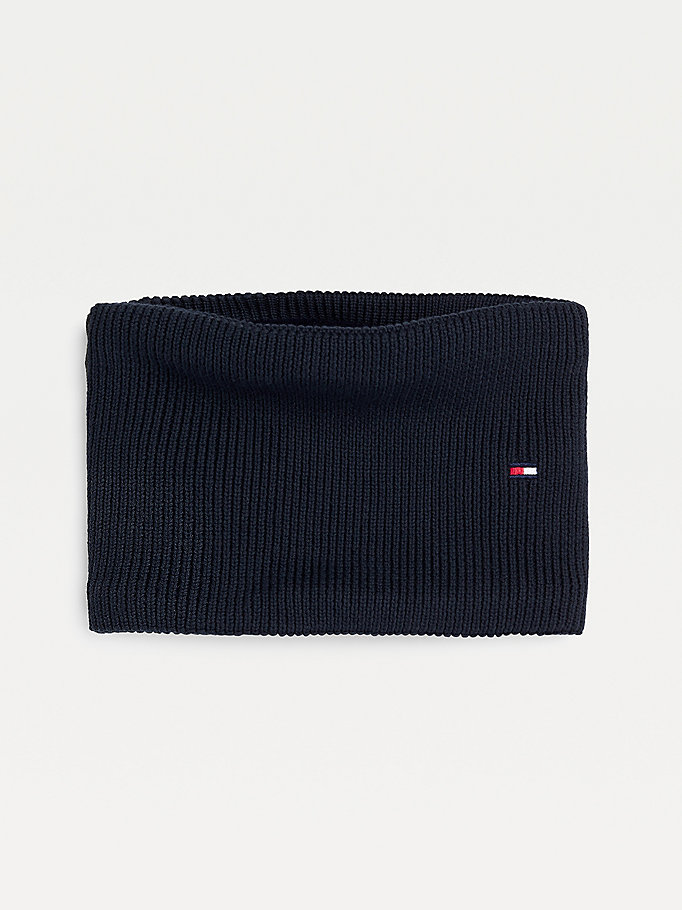 Tommy Hilfiger Organic Bomull Snood Skjerf Gutt Blå | KOCZLX-708