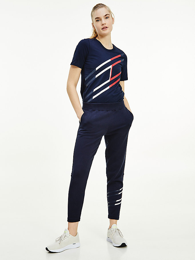 Tommy Hilfiger Sports Th Cool Graphic Joggers Dame Blå | LISZWK-046