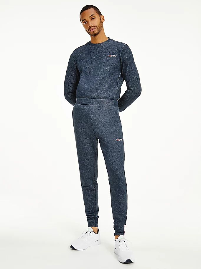 Tommy Hilfiger Sports Th Flex Cool Fleece Bukser Herre Blå | IEKZHO-028