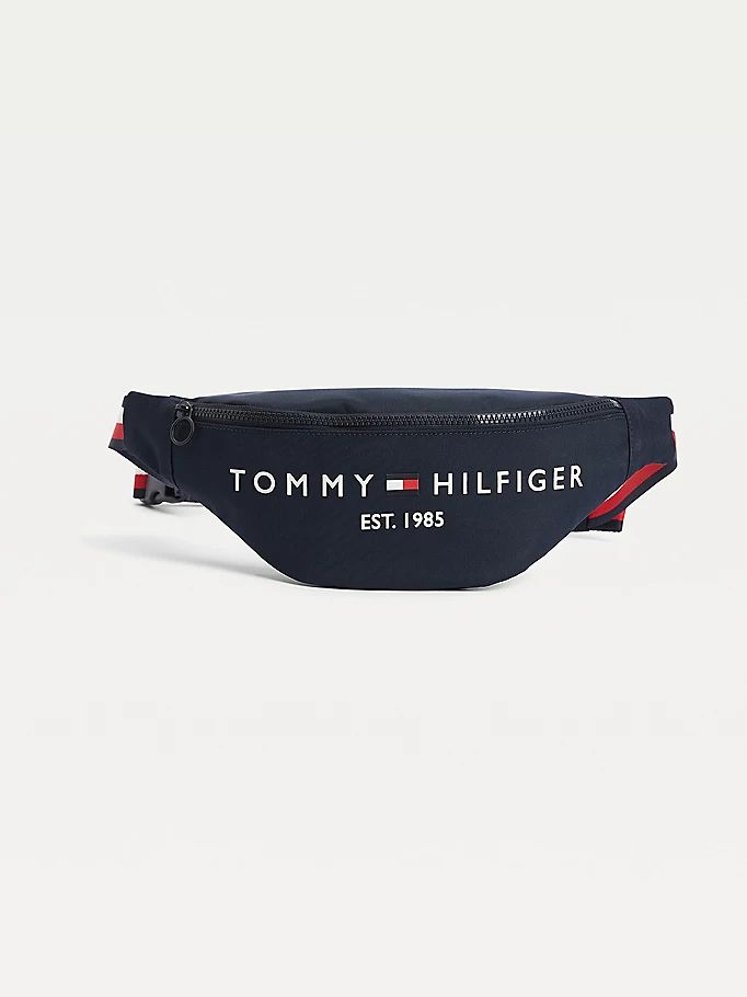 Tommy Hilfiger Th Established Logo Crossbody Veske Herre Blå | YAZONG-647