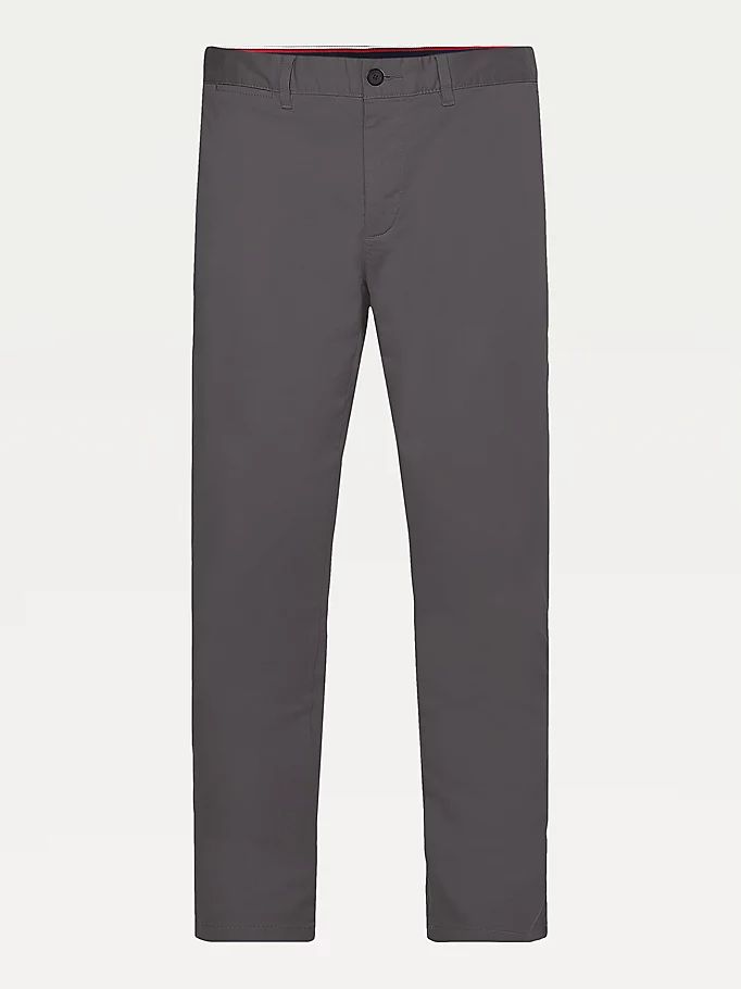 Tommy Hilfiger Th Flex Bleecker Satin Slim Bukser Herre Grå | GOUZTL-459