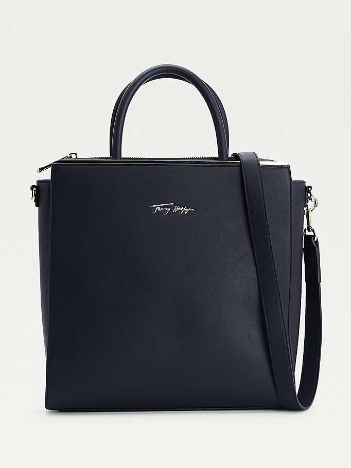 Tommy Hilfiger Th Modern Tote Veske Dame Blå | ASUXGT-726