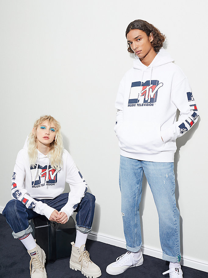 Tommy Hilfiger X Mtv Hettegensere Herre Hvite | IFJKPO-378